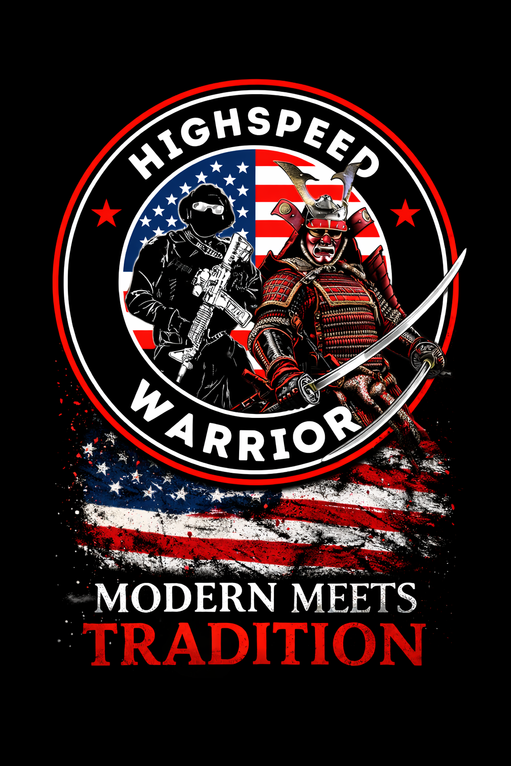 PRE-ORDER! Youth Modern Samurai Rash Guard