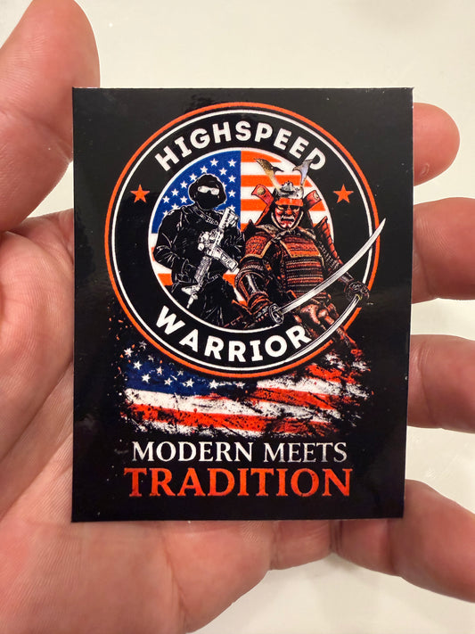 Modern Samurai Sticker