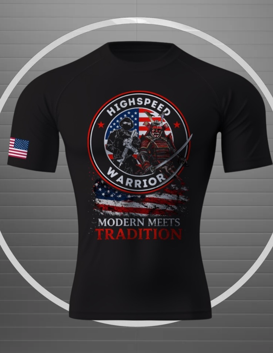 PRE-ORDER! Youth Modern Samurai Rash Guard