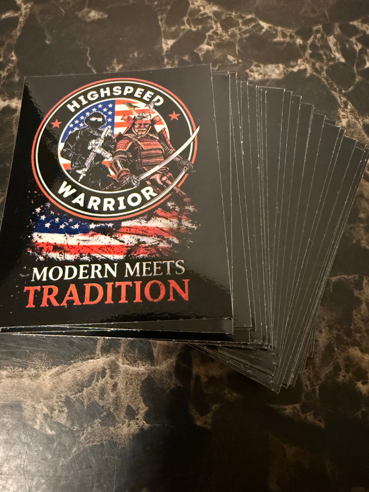 Modern Samurai Sticker