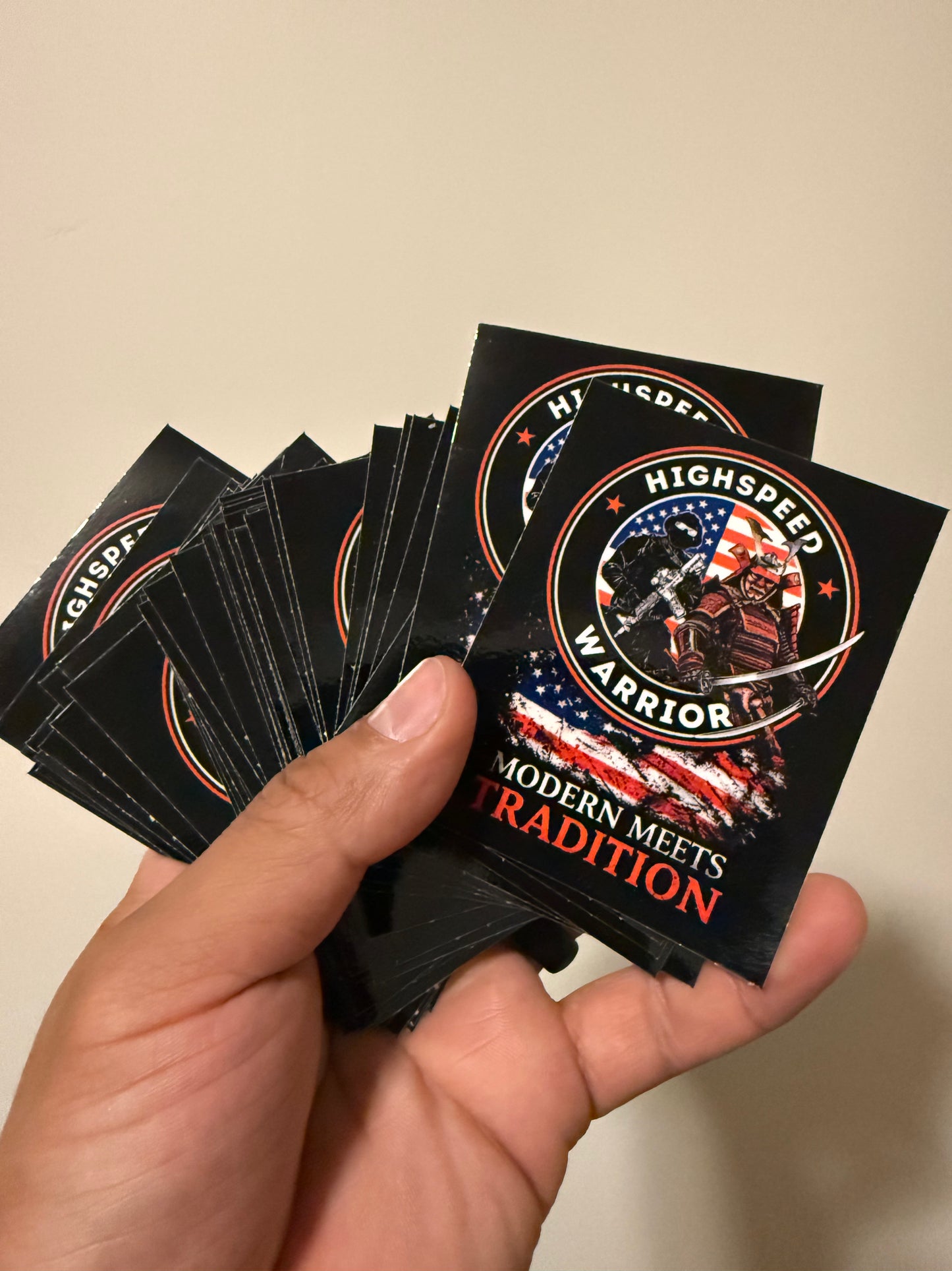Modern Samurai Sticker